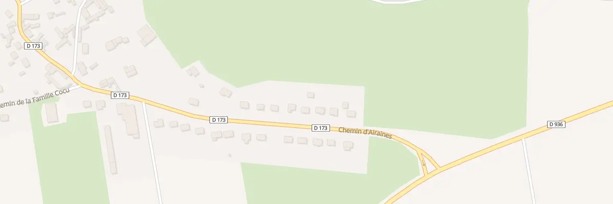 Plan du 353 Che d’Airaines à Allery