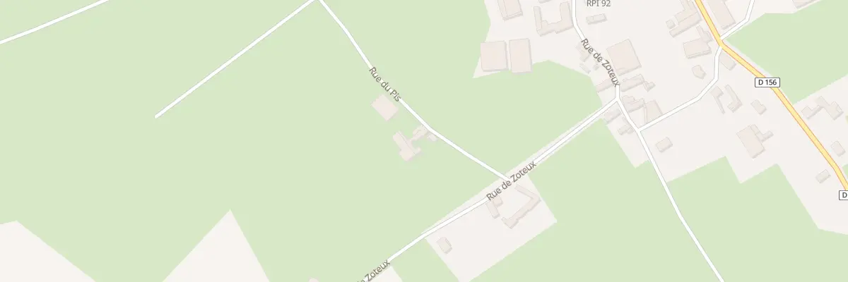 Plan du 5 Rue du Pis à Bécourt