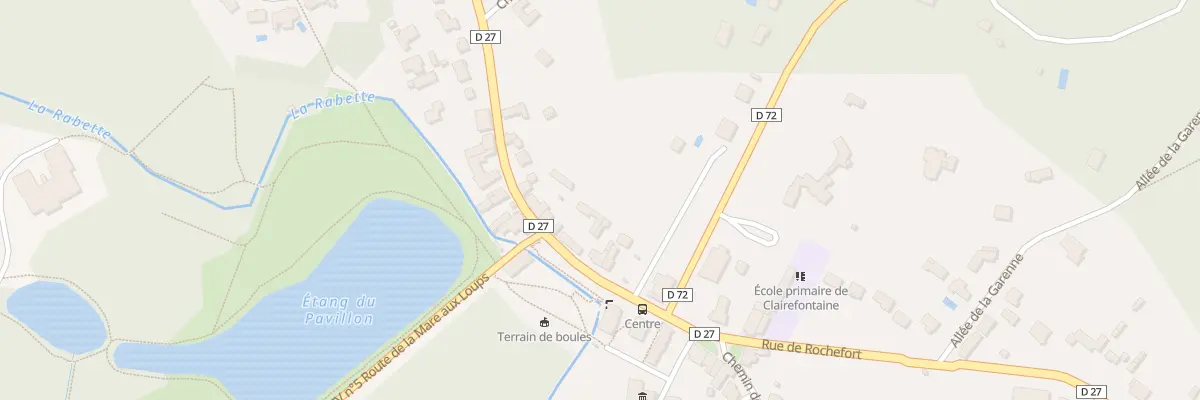 Plan du 14 Pl de la Mairie à Clairefontaine-en-Yvelines