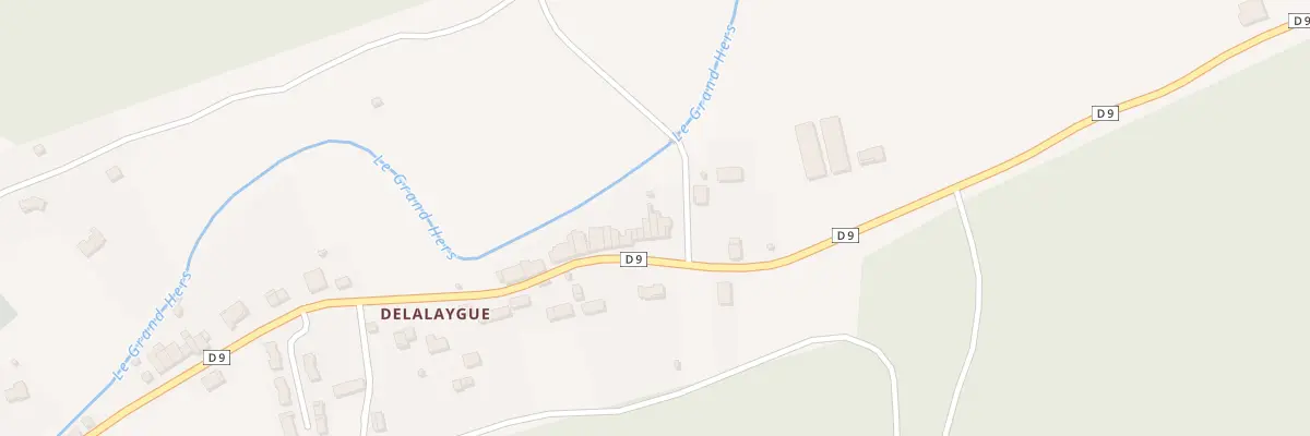 Plan du 8 Hameau de Delalaygue à Fougax-et-Barrineuf