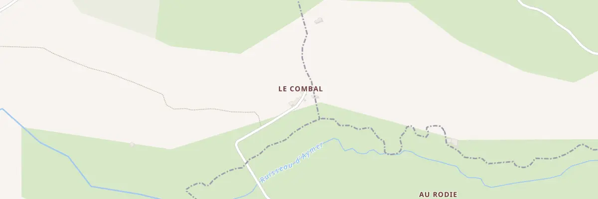 Plan du 5134 Le Combal à Milhars