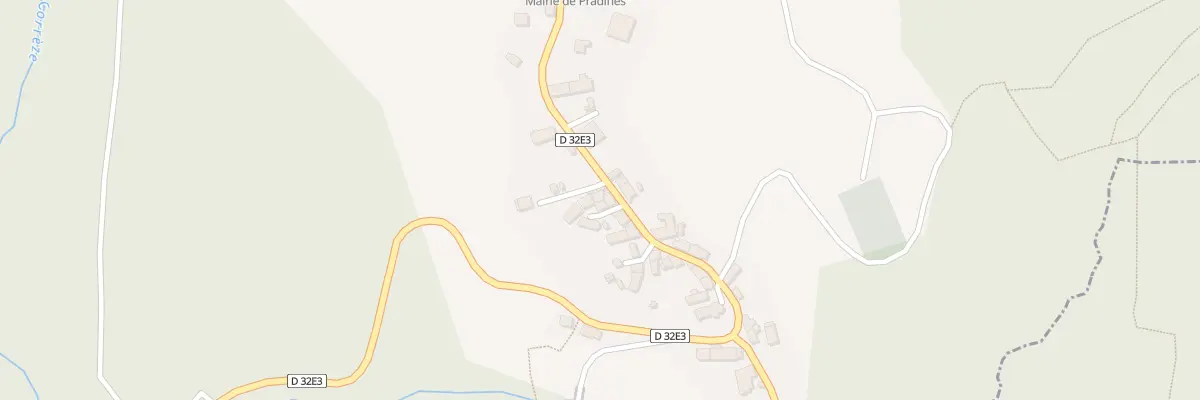 Plan du 5026 Le Bourg à Pradines