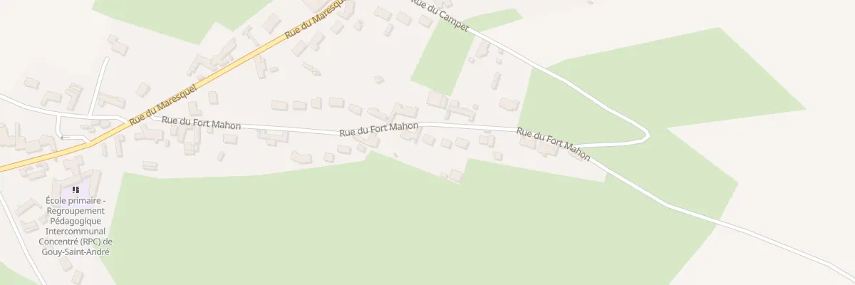Plan du 26 Rue du Fort Mahon à Gouy-Saint-André