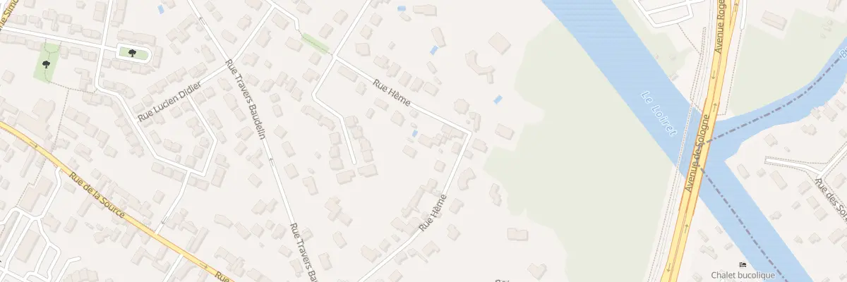 Plan du 814 Rue Heme à Olivet
