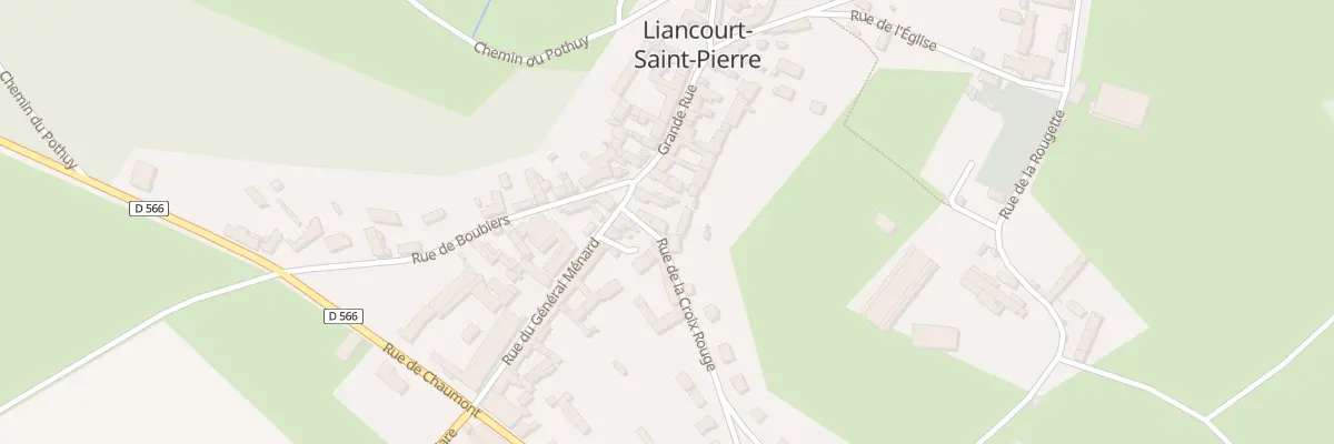 Plan du 1 Rue Neuve Ou Croix Rouge à Liancourt-Saint-Pierre
