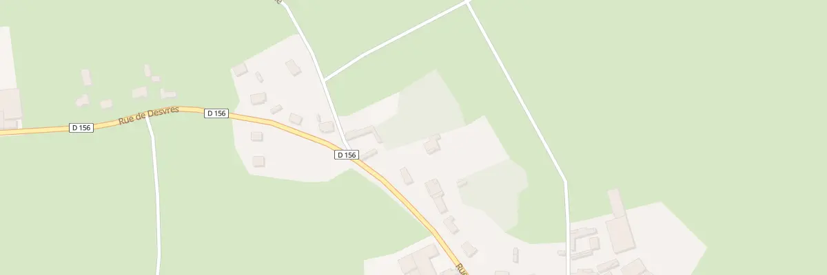 Plan du 16B Rue de Desvres à Bécourt