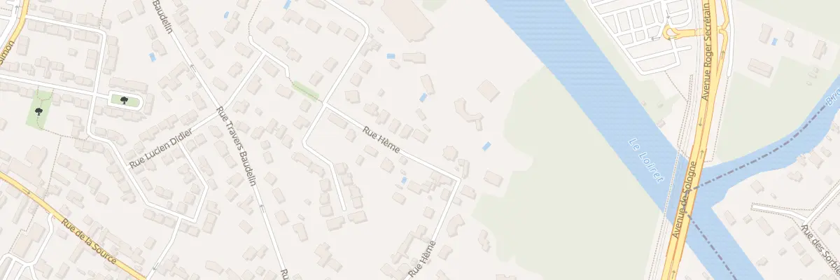Plan du 719 Rue Heme à Olivet