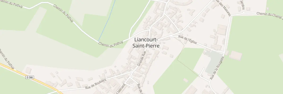 Plan du 128 Le Village à Liancourt-Saint-Pierre