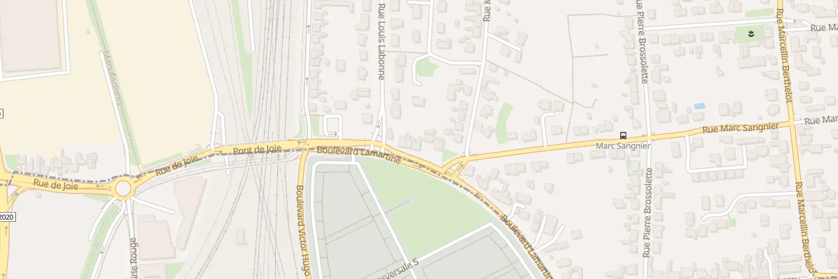 Plan du 98 Bd Lamartine à Fleury-les-Aubrais