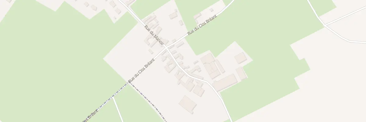 Plan du 25 Rue du Manoir (fretoy) à Grémévillers