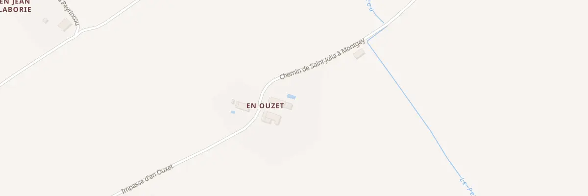Plan du 36 En Ouzet à Saint-Julia