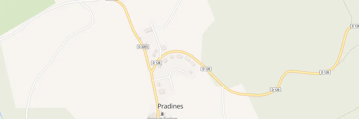 Plan du 10 Rte de Bonnefond à Pradines