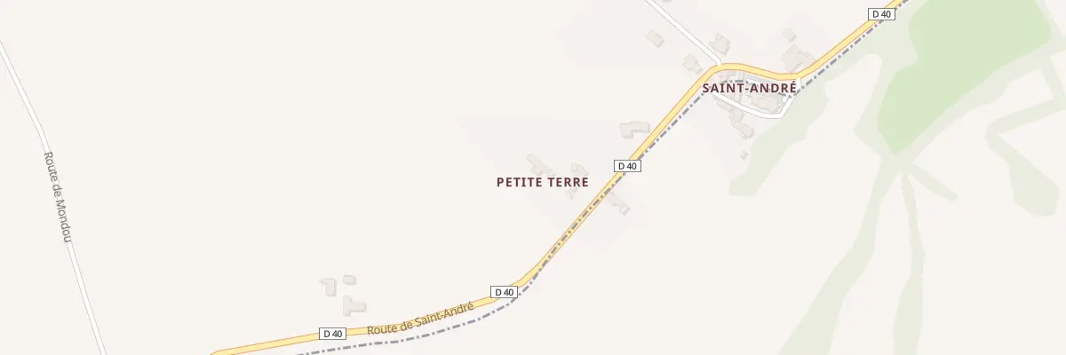 Plan du 6302 Rte de Saint-André à Teyssode