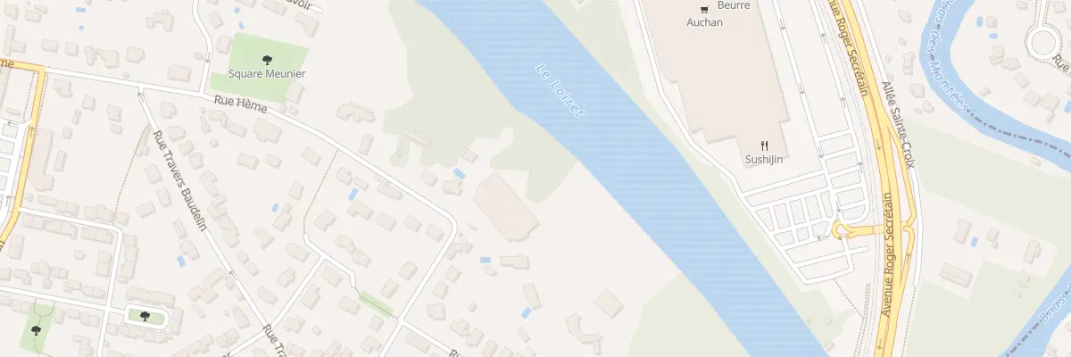 Plan du 497 Rue Heme à Olivet