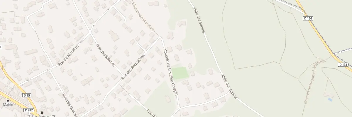 Plan du 221 Che de la Vallée Crespin à Jouars-Pontchartrain