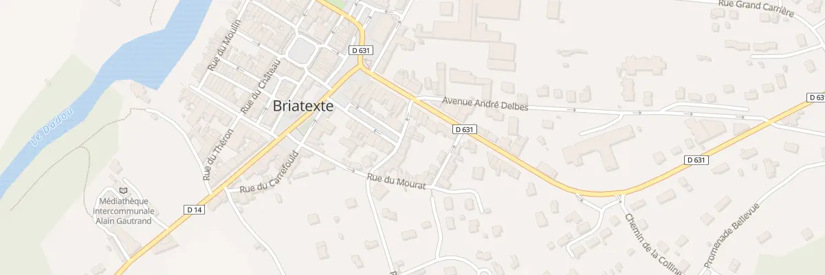 Plan du 3 Rte de Cabanès à Briatexte