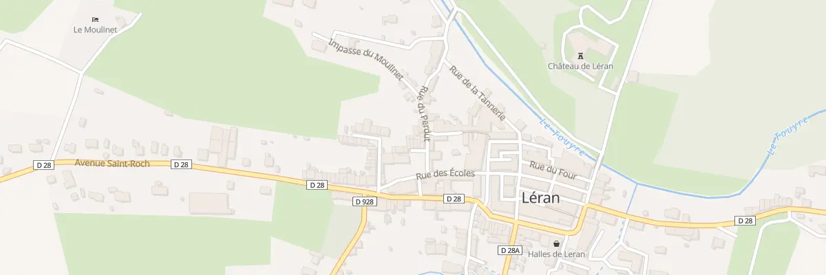 Plan du 4 Imp du Perdut à Léran