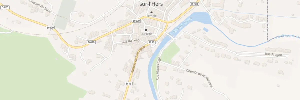 Plan du 14 Sq Paul Vaillant Couturier à La Bastide-sur-l’Hers