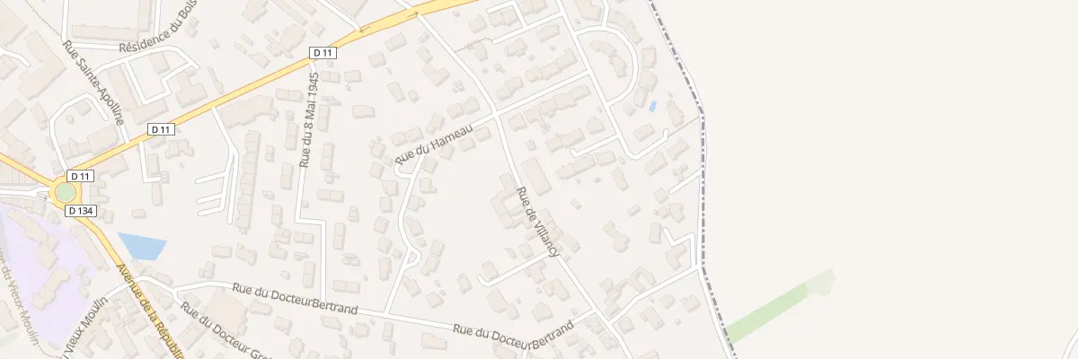 Plan du 1 Rue de Villancy à Neauphle-le-Château