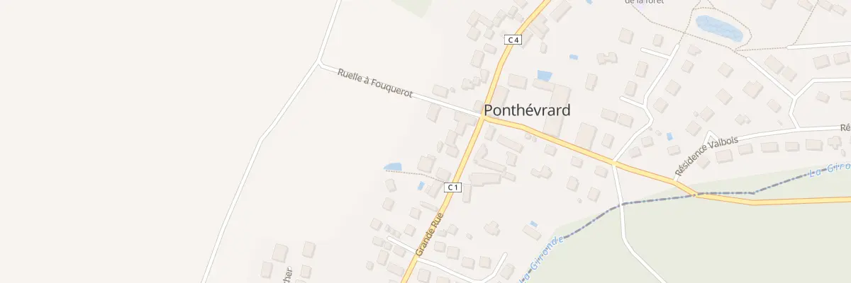 Plan du 44 Gr Grande Rue à Ponthévrard