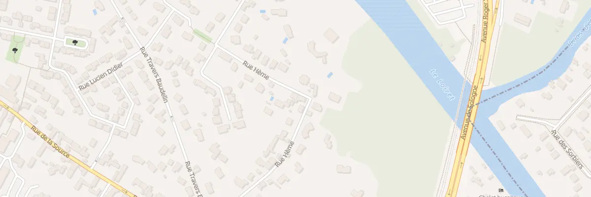 Plan du 746 Rue Heme à Olivet