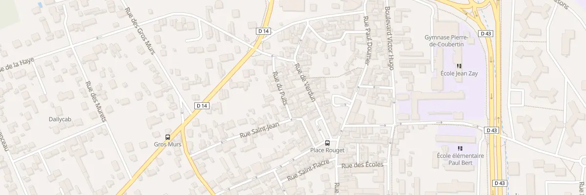 Plan du 15 Rue du Puits aux Mureaux
