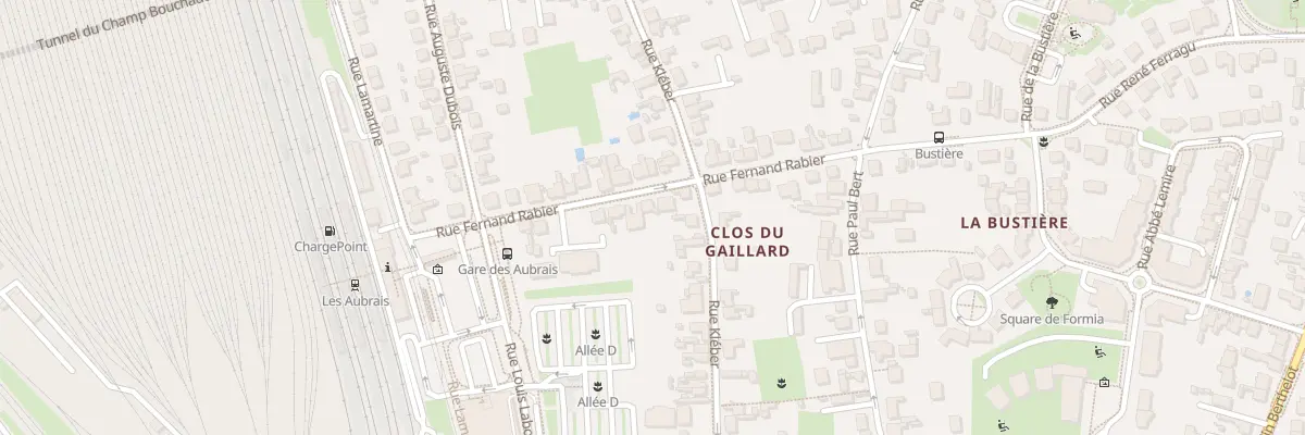 Plan du 10B Rue Fernand Rabier à Fleury-les-Aubrais