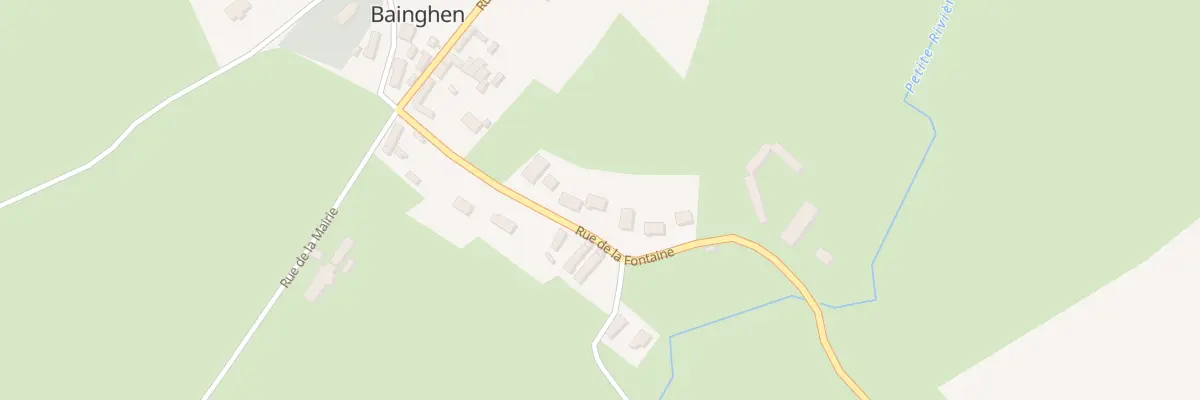 Plan du 17 Rue de la Fontaine à Bainghen