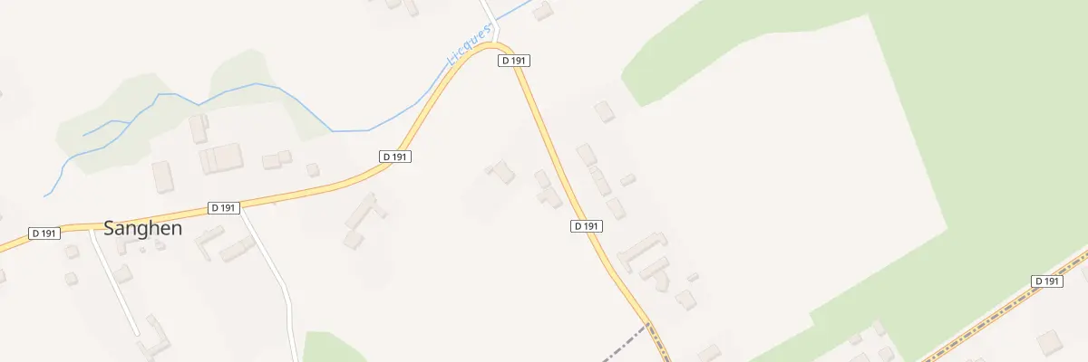 Plan du 275 Rte d’Alembon (cd 191) à Sanghen