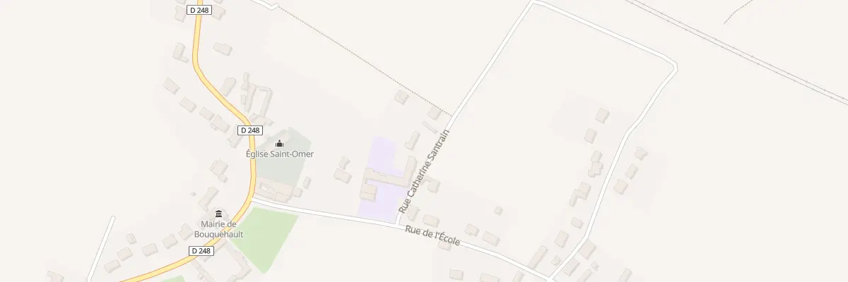 Plan du 7 Rue Catherine Chantraine à Bouquehault