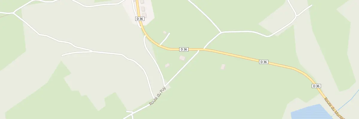 Plan du 2 Rte du Puy à Vidaillat