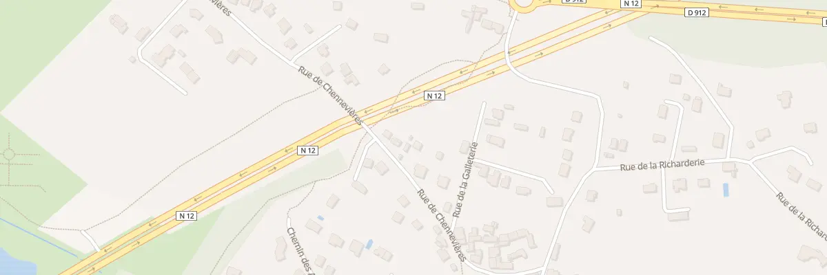 Plan du 579 Rue de Chennevières à Jouars-Pontchartrain