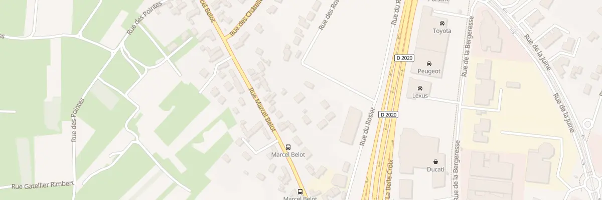 Plan du 2113 Rue Marcel Belot à Olivet