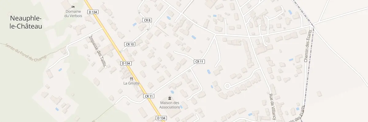 Plan du 1 Rue de la Belle Cépée à Neauphle-le-Château