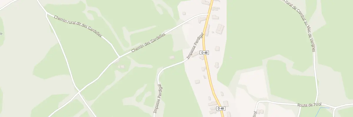 Plan du 5389F Mas de Gannat à Reyrevignes