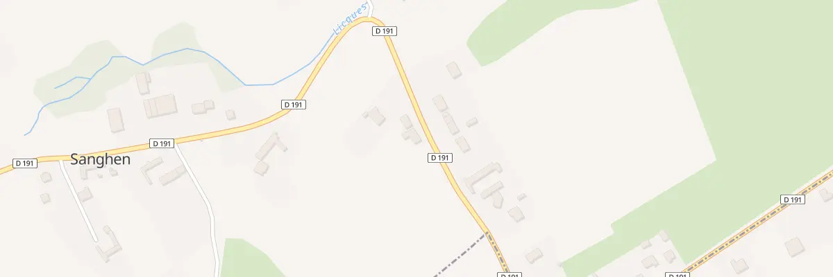 Plan du 269 Rte d’Alembon (cd 191) à Sanghen