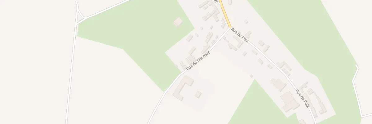 Plan de la Rue de l’Homel à Vraignes-lès-Hornoy