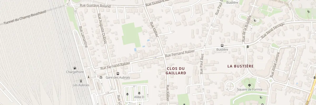 Plan du 25 Rue Fernand Rabier à Fleury-les-Aubrais