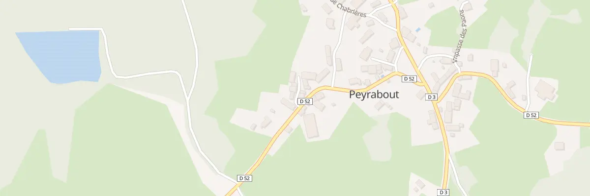 Plan du 3 Imp de la Barde à Peyrabout