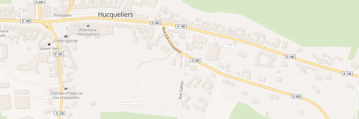 Plan du 8 Rue Jlb Cocquerel à Hucqueliers