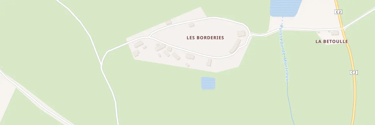 Plan du 558 Les Borderies à Mortroux