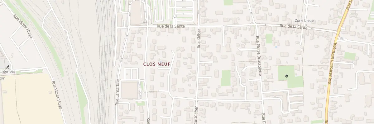 Plan du 33 Rue Kléber à Fleury-les-Aubrais