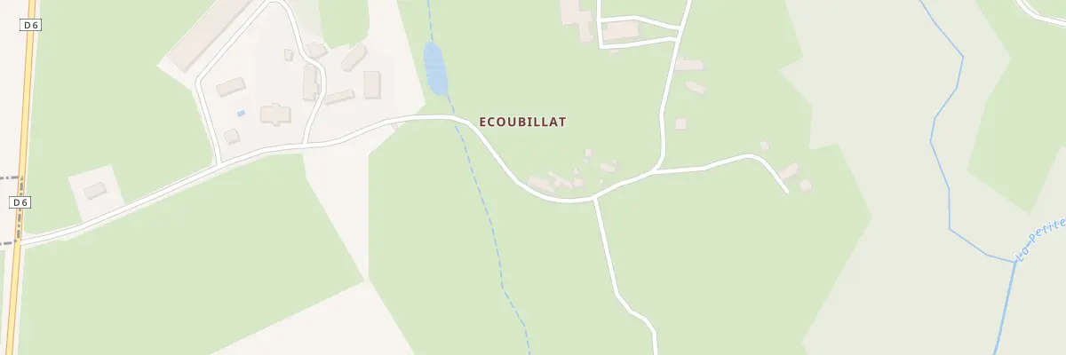 Plan du 5 Écoubillat à Bonnat