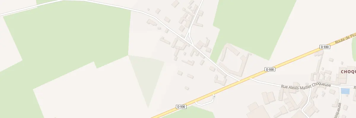 Plan du 7 Rue Carolus Chrétien Choqueuse à Grémévillers