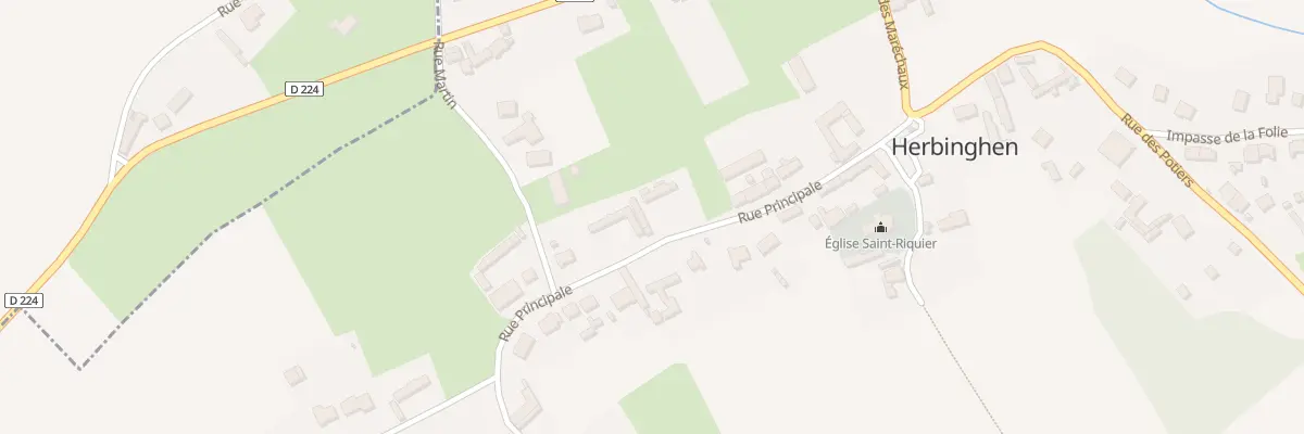 Plan du 150 Rue Principale à Herbinghen