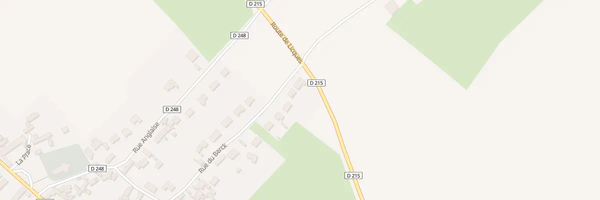 Plan du 352 Rue du Berck à Campagne-lès-Guines