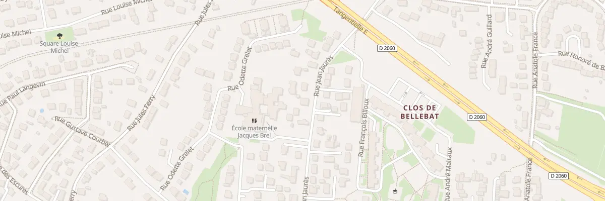Plan du 99 Rue Jean Jaurès à Fleury-les-Aubrais