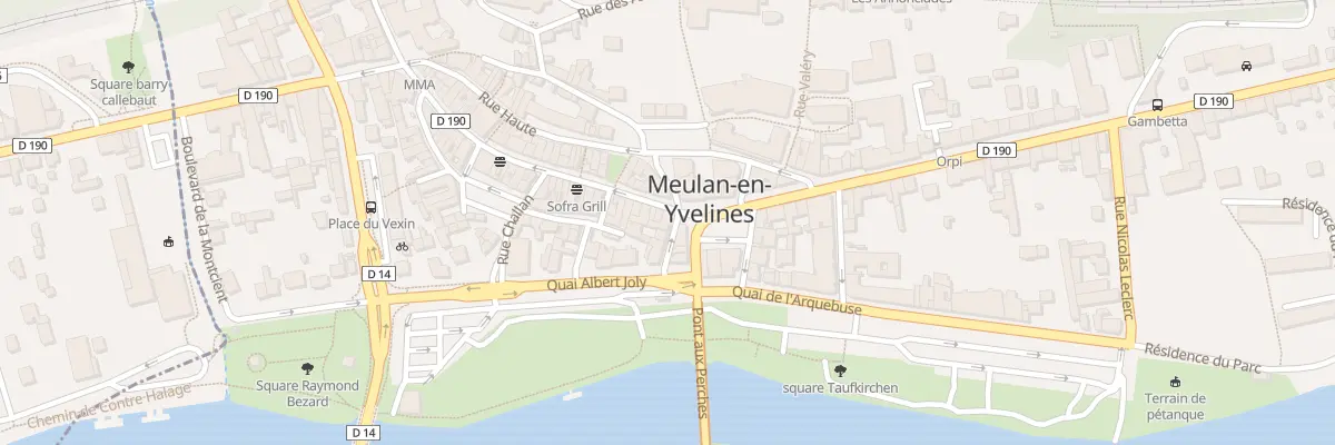 Plan du 4 Rue Galeran à Meulan-en-Yvelines