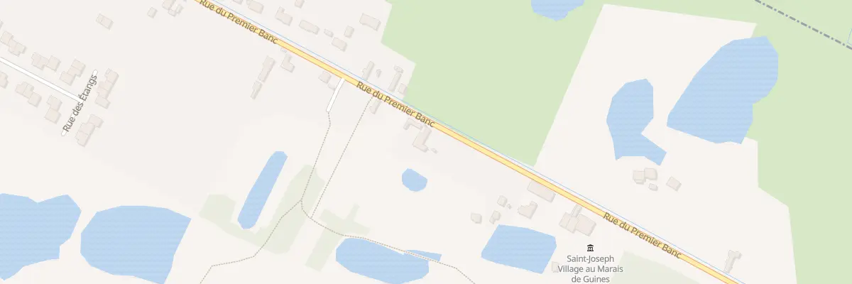 Plan du 2308 Che du Premier Banc à Guînes