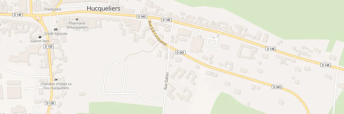 Plan du 10 Rue Jlb Cocquerel à Hucqueliers
